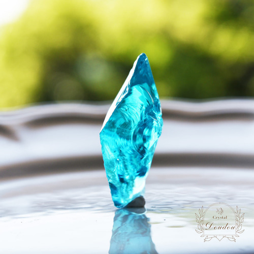 アンダラクリスタル エレトリックブルー〔sa4251〕 天然石 Crystal