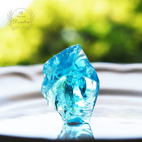 アンダラクリスタル エレトリックブルー〔sa4251〕 天然石 Crystal