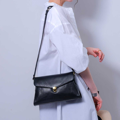 ショルダーバッグ ハンドバッグ フォーマル 斜め掛け 2Way 本革