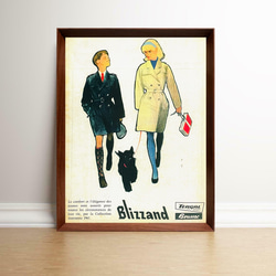 ハワイ サーフィン 1950年代 アメリカ ヴィンテージ 広告 額付