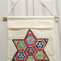 パッチワークキルトのタペストリー[送料無料] タペストリー・壁掛け