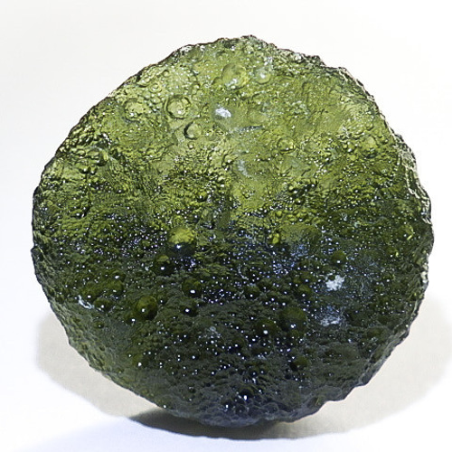 ☆宇宙から飛来☆モルダバイト隕石☆5.3g/25.1mm☆天然ガラスラフ鉱物