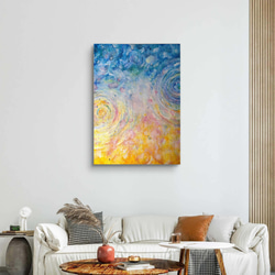 戦場に在る静寂の時 / モダン画 キャンバス 145×112㎝ F80号 原画限り