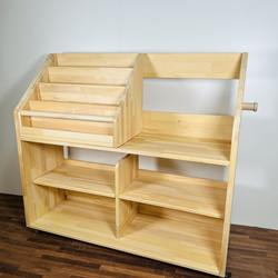 りんご様 絵本棚、おもちゃ棚セット 本棚・絵本棚・マガジンラック Kei