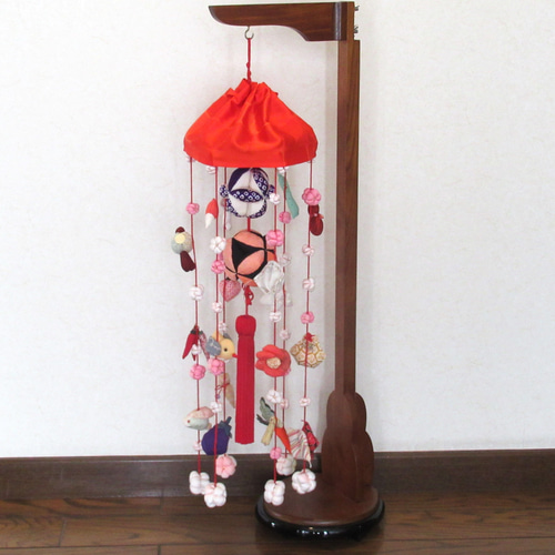 愛情と願いを込めた七宝まりの吊るし飾り＊吊るし飾り＊ひな祭り