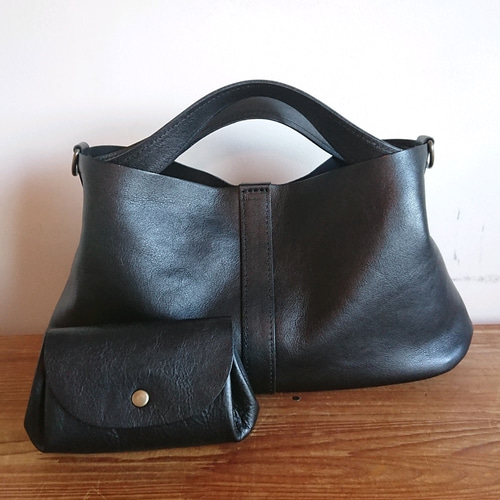 Creema限定 福袋 選べるカラー20色レザー3wayバッグとコロンとミニ財布