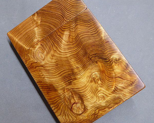 屋久杉】木製名刺入れ 究極の一品【即日発送】 名刺入れ・カードケース