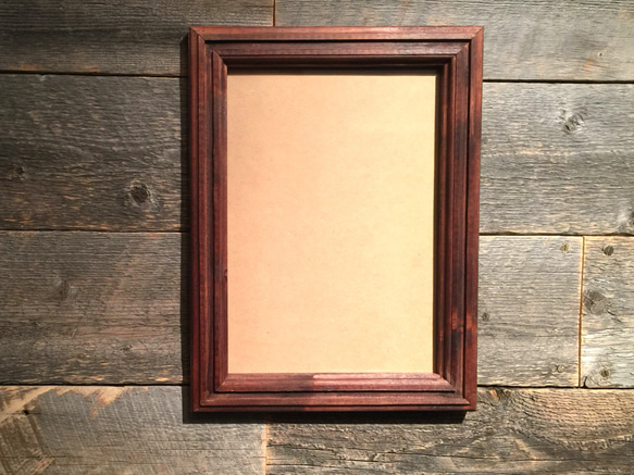 人気No.2｜A4対応】アンティーク調 木製額縁 写真・ポスター・ミラー