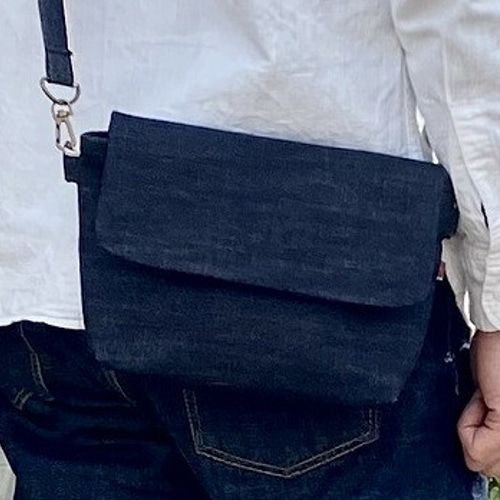 セルビッチ岡山デニムのミニショルダーバッグ/スマホショルダー