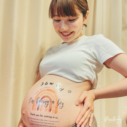 スイートベイビー♡【マタニティペイントシール】 雑貨・その他 pock