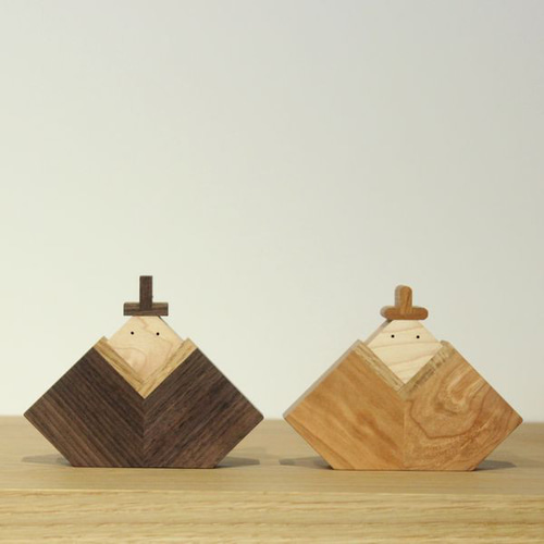 木製 お雛様｜桐箱入り ひな祭り おひなさま 雛人形 桃の節句 初節句