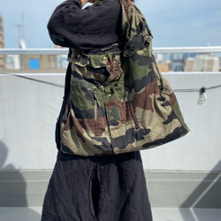 ⚮̈ミナペルホネン forest tile シプリバッグ 巾着ショルダーバッグ