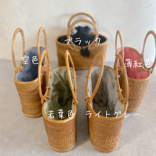 ✓ロングセラーꕤ 初めてのカゴバッグに迷ったらこれ♪ かごバッグ