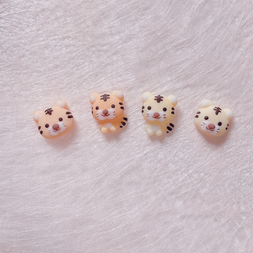 3dネイルパーツ トラ アニマル ネイルパーツ 選べる/とらさん3Dネイル