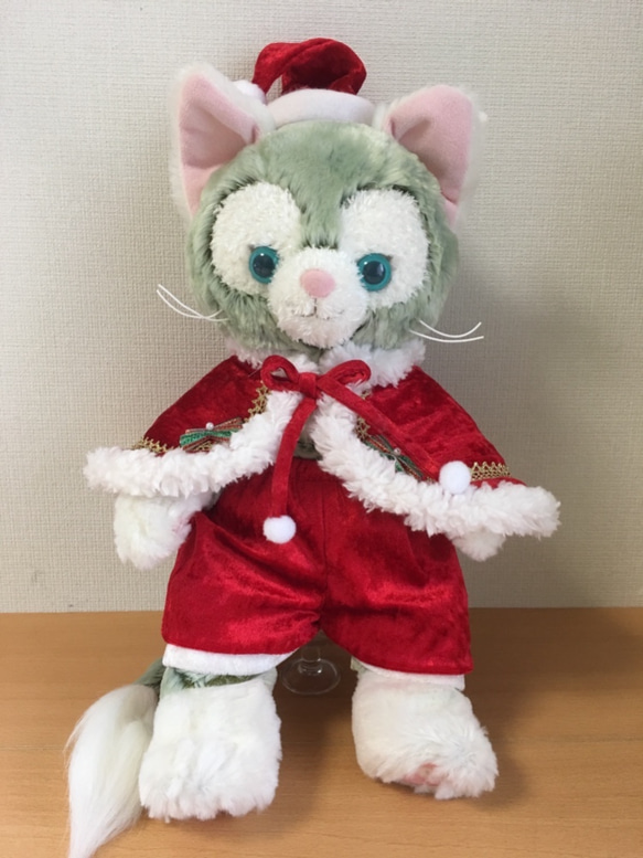 ジェラトーニ (Sサイズ)クリスマス コスチューム／サンタ ぬいぐるみ