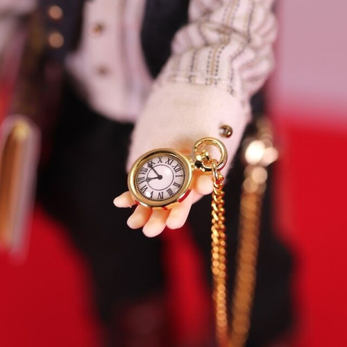 ミニチュア懐中時計（ゴールド） オビツ11サイズ その他人形 人形娘