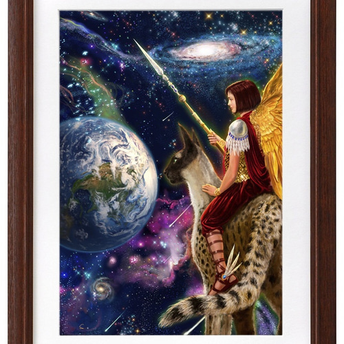 アースエンジェル 〜地上に遣わした天使〜 絵画 エクタ・マコト 通販