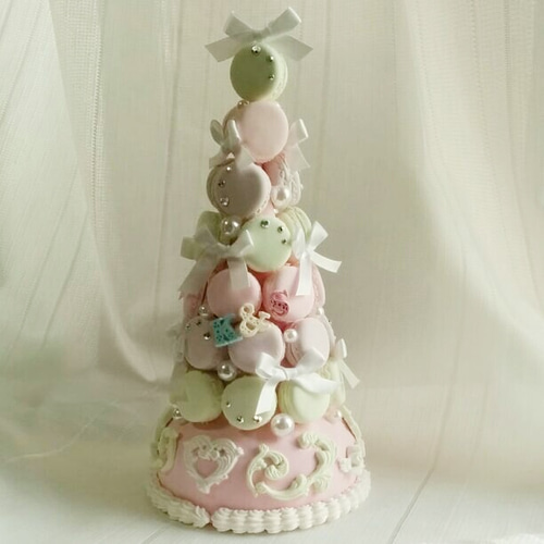 送料無料♪ ラデュレカラーマカロンタワー その他オーダーメイド