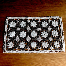 レース編み ドイリー 長方形 その他インテリア雑貨 ao＊yuzu 通販