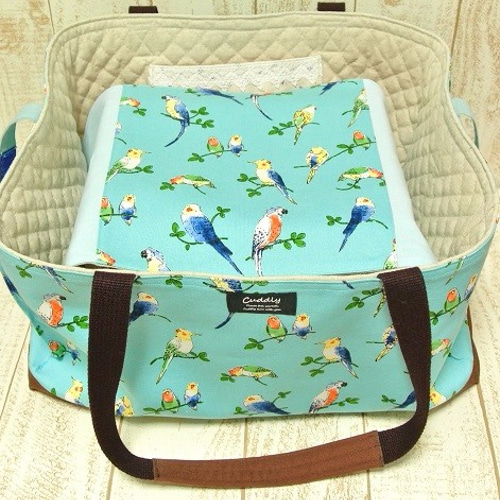 小鳥ケージ用・S／キャリーバッグ♪ セキセイインコ・文鳥他／通院