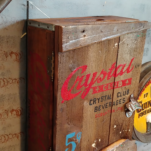 アメリカンヴィンテージ/ 《Crystal》 クリスタル/ ウォールシェルフ