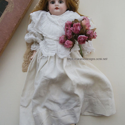 1800年代、ドイツ製ビスクドール、アーモンドマルセル2000、レア