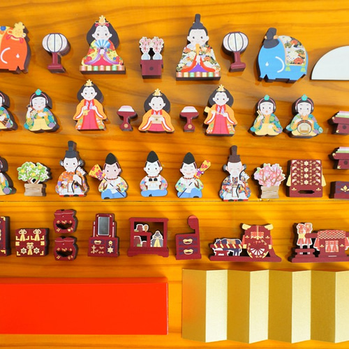 春色のおひなちゃん。飾り単体販売 おもちゃ・人形 nine-D 通販