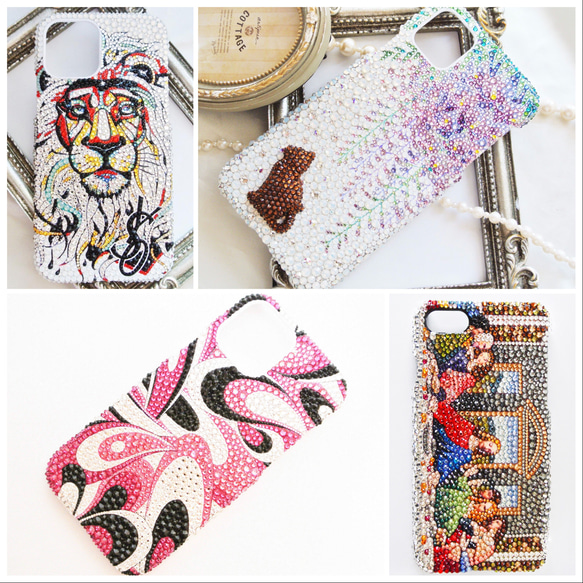 オリジナルオーダーメイド】スワロフスキーデコレーション