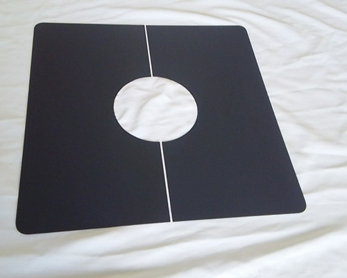 眼鏡板 丈夫な板厚1.6mm（0.8mm） yumi's めがね板 薪ストーブ