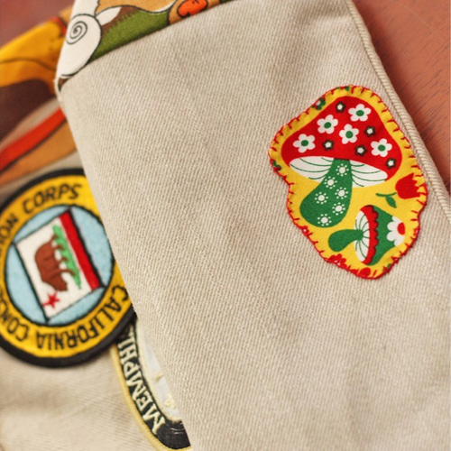 リメイクデニムワッペン＆刺繍バッグ トートバッグ ぼんぼん堂 通販