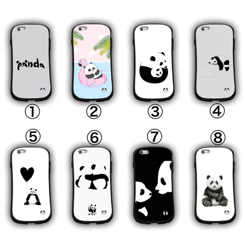パンダ 可愛いアニマル 可愛いスマホケース ハードケース ソフトケース