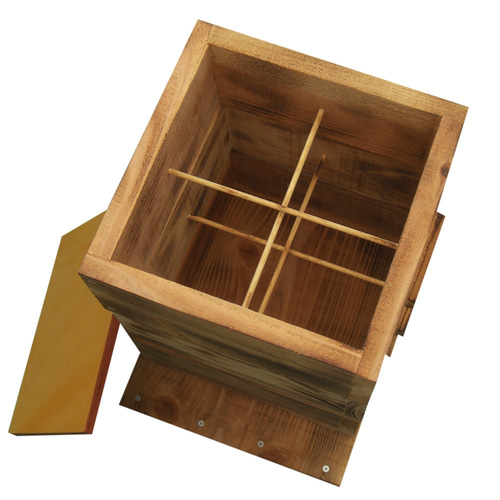 日本ミツバチ 巣箱 日本蜜蜂 重箱式3段 その他雑貨 遊蜂家 通販