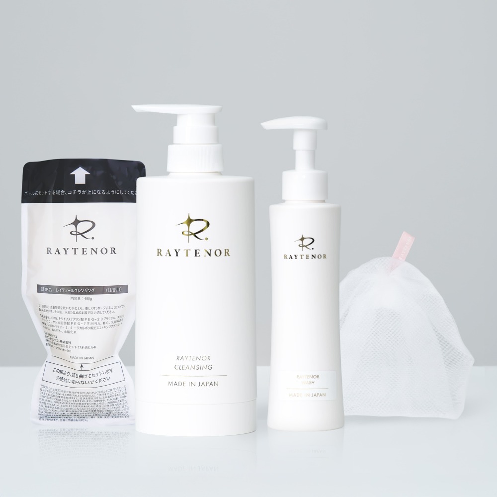 レイテノール クレンジング＆ウォッシュ パーフェクトセット｜皮膚常在