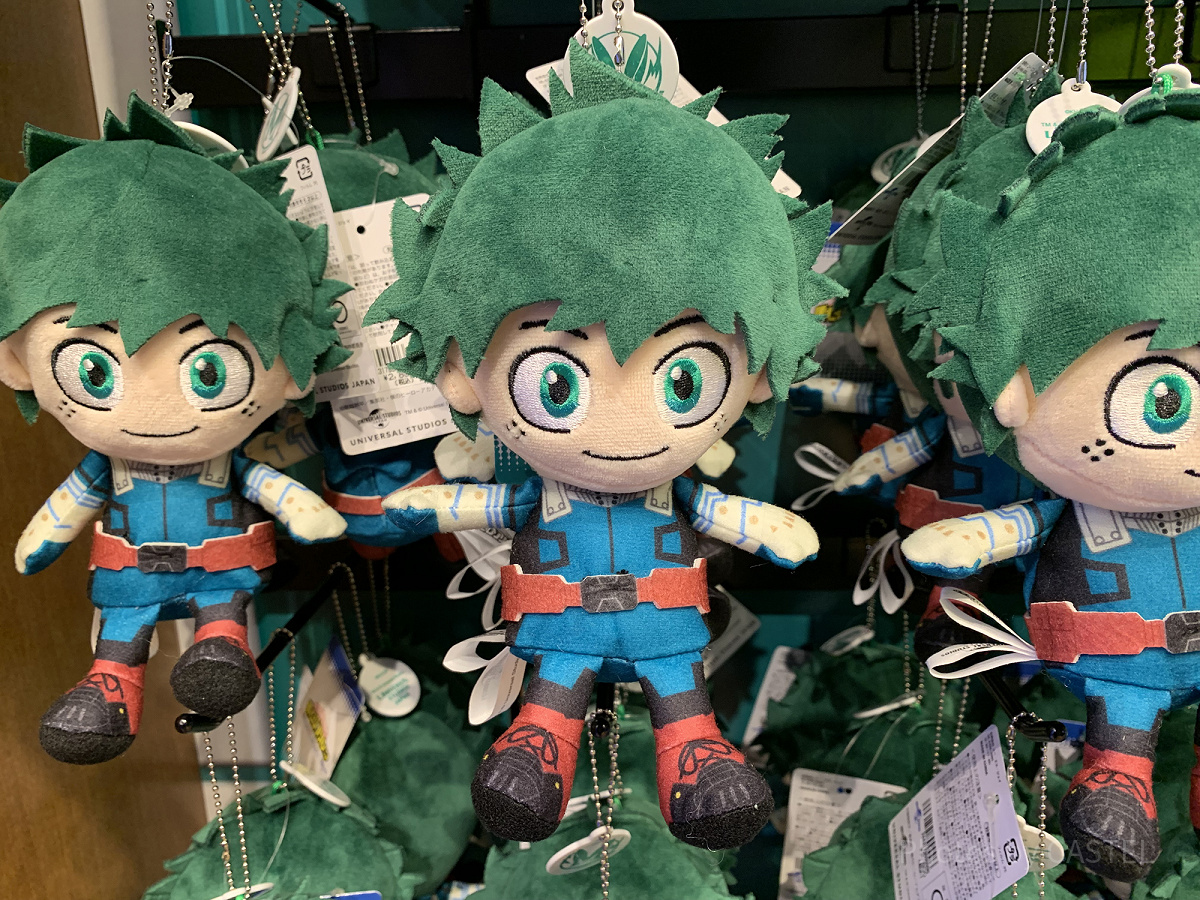 デクぬいぐるみキーチェーン（USJ×ヒロアカグッズ）| キャステル