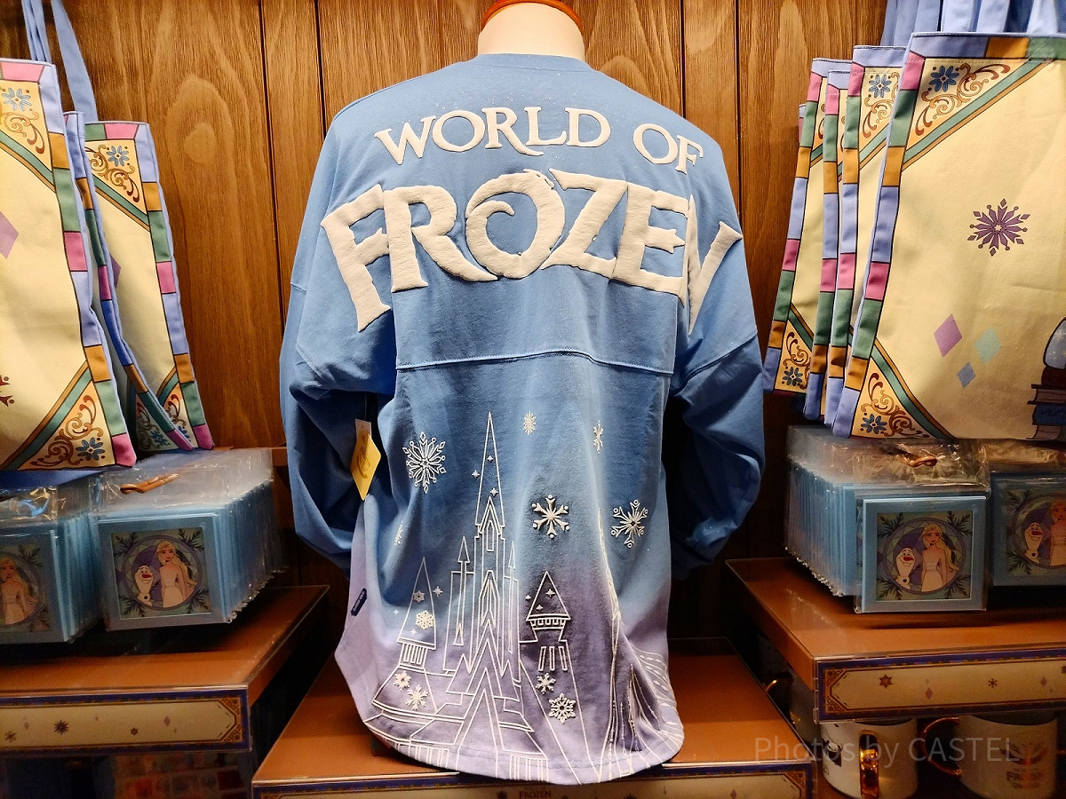香港ディズニーアナ雪グッズ：スピリットジャージ| キャステル