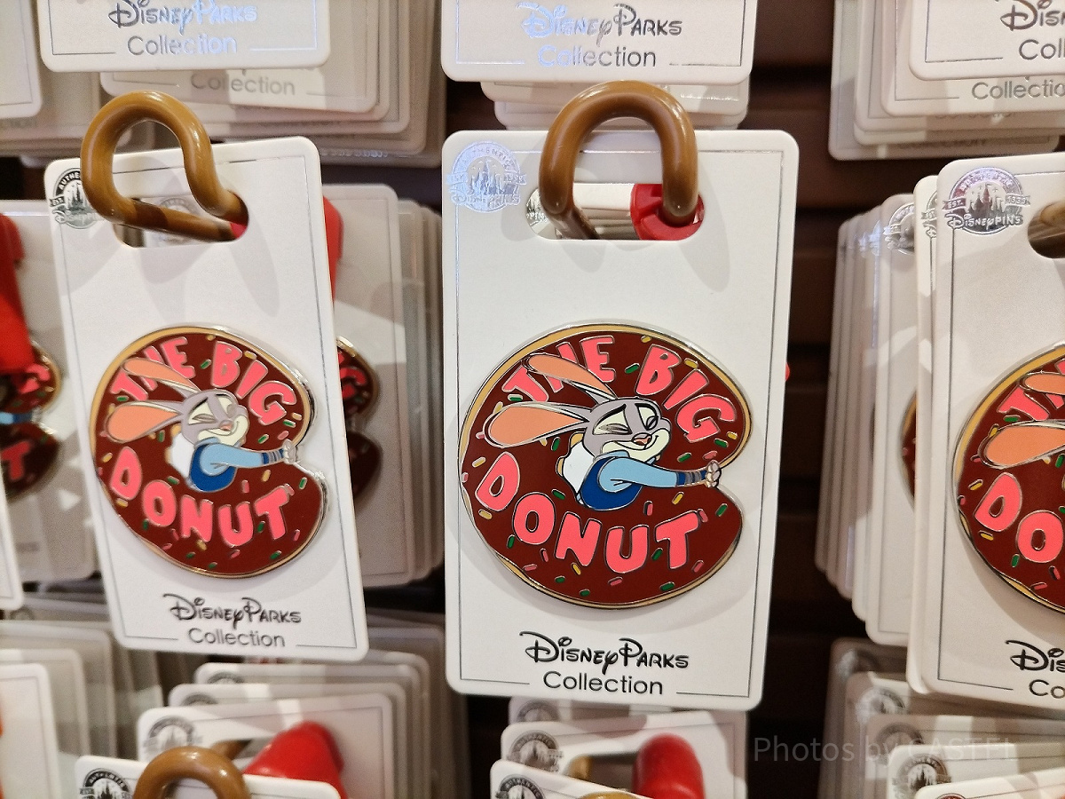 上海ディズニーズートピアグッズ：ジュディ＆ビッグドーナツの