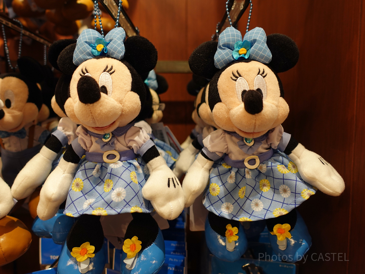 ミニーぬいぐるみバッジ| キャステル | CASTEL ディズニー情報