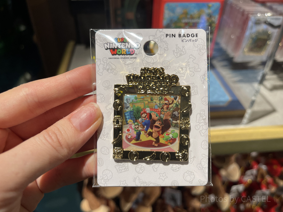 スーパーニンテンドーワールドピンバッジ| キャステル | CASTEL