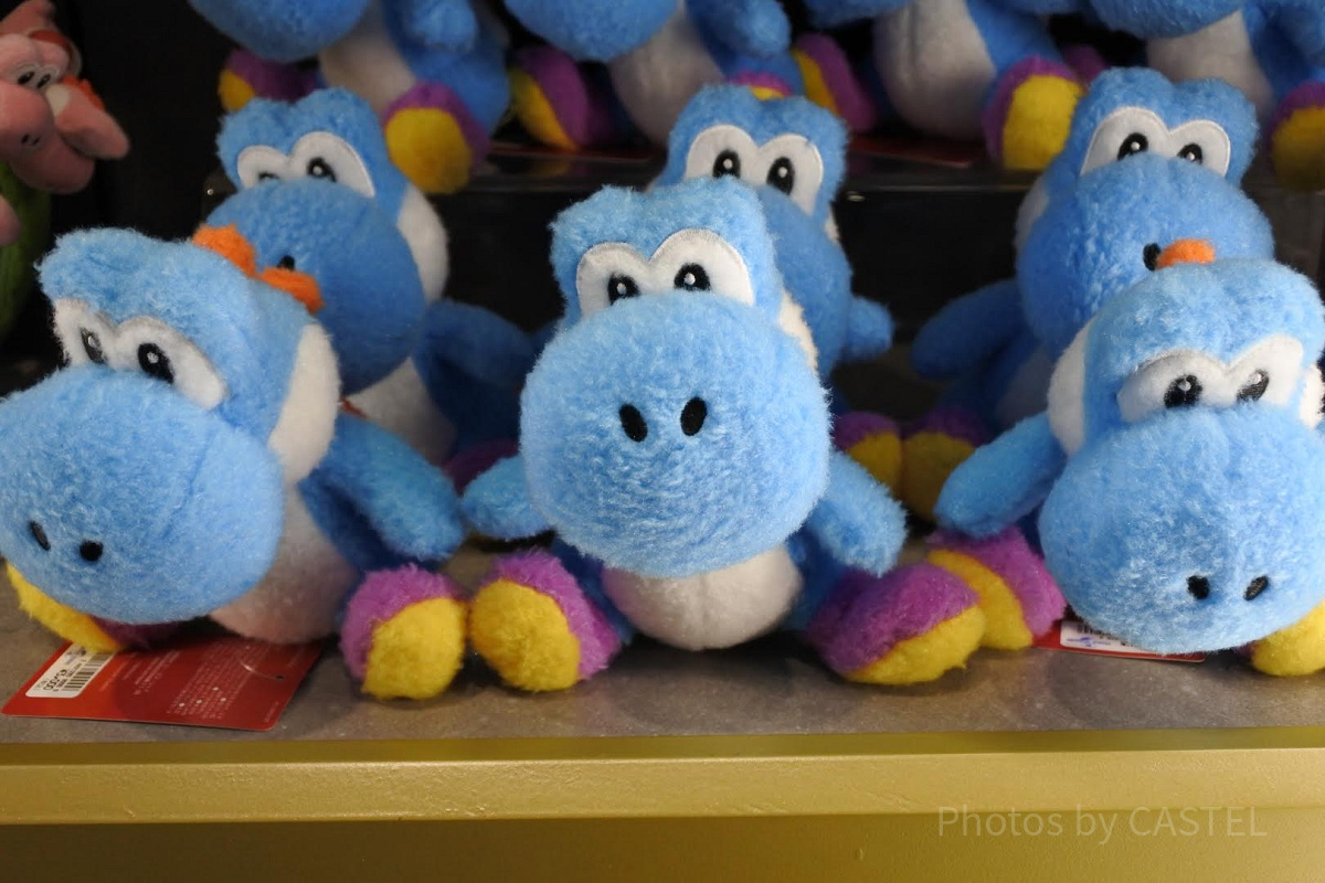 ヨッシーぬいぐるみ（青）| キャステル | CASTEL ディズニー情報