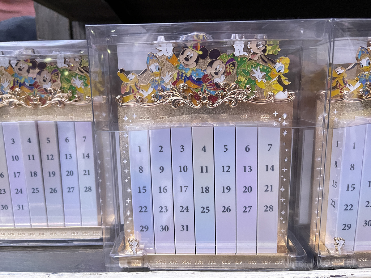 万年カレンダー（ディズニー40周年グランドフィナーレグッズ