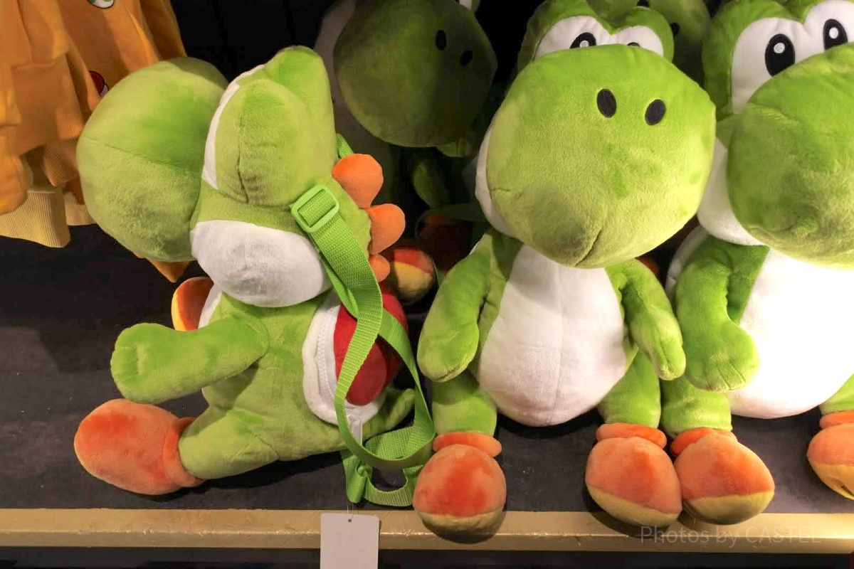 ヨッシーアドベンチャーぬいぐるみリュックサック| キャステル