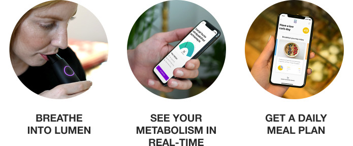Lumen｜息を吹きかけるだけで新陳代謝をチェックできるデバイス