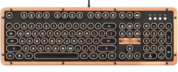 Azio｜ビンテージデザインタイプライターメカニカルキーボード