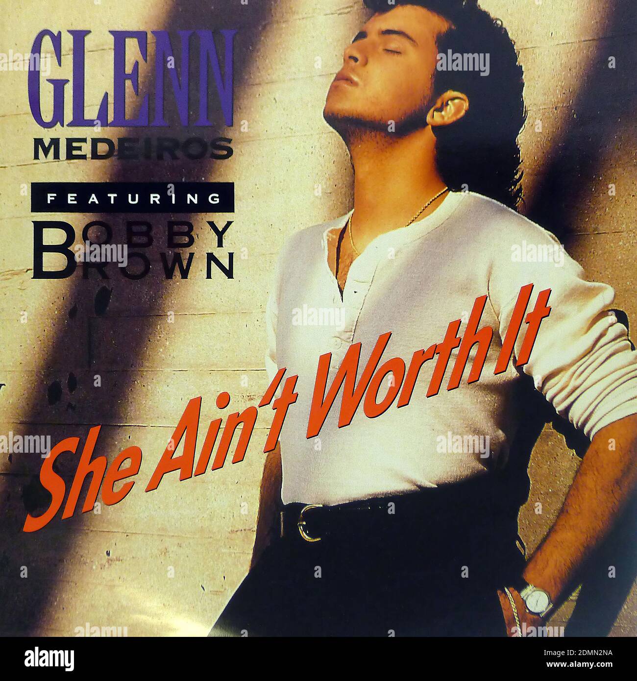 Glenn MEDEIROS SHE AIN'T WORTH IT 12 MAXI vinyl - Vintage Vinyl