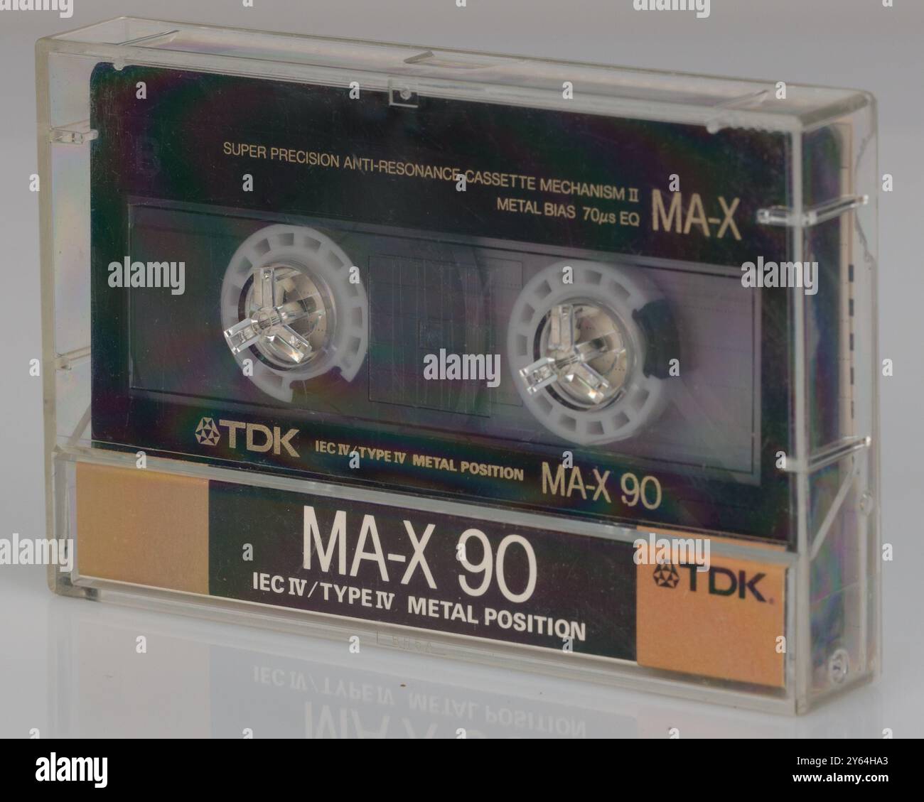 Poznan, Poland. 20 July, 2022. TDK MA-X 90 Metal Position Cassette