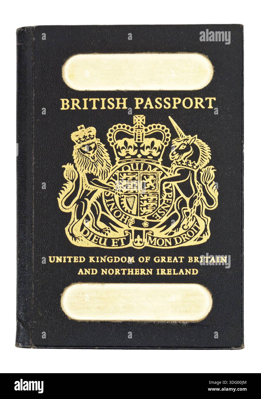 Old style british passport hi-res stock photography and images - Alamy
