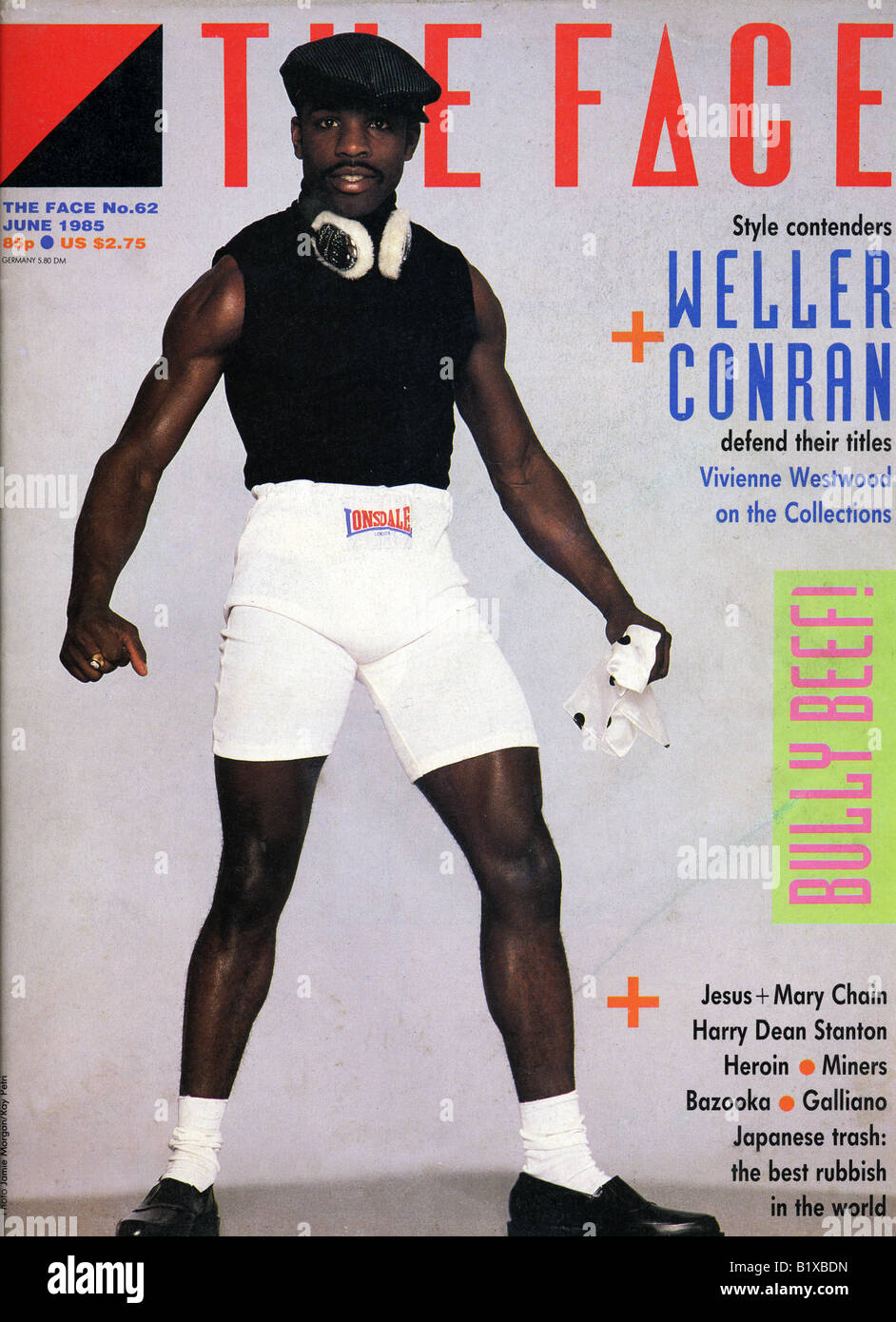 The face magazine 1980s hi-res stock photography and images - Alamy