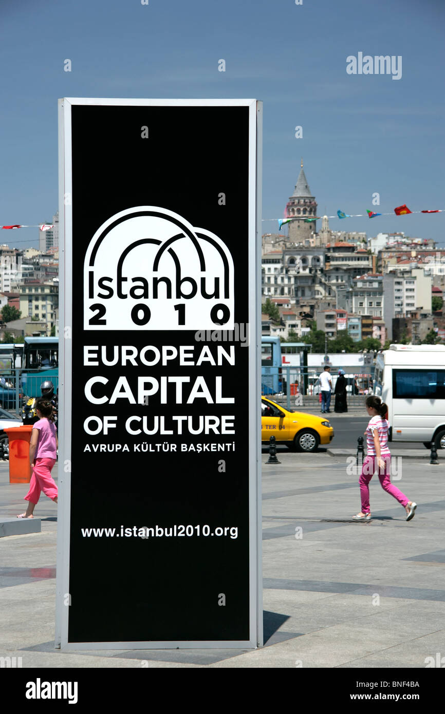Istanbul 2010 avrupa kultur baskenti hi-res stock photography and