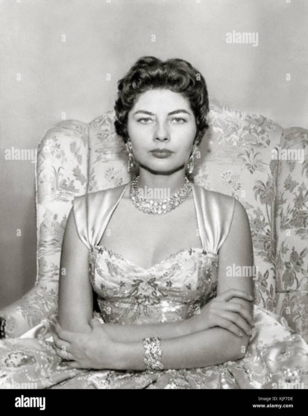 Soraya Queen of Iran Stock Photo - Alamy