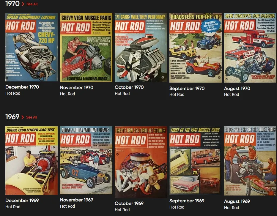 75+ Years of Hot Rod Magazine Online | ClassicCars.com Journal